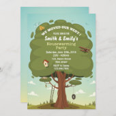 Uitnodiging van de House Warming Party (Voorkant / Achterkant)