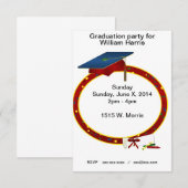 Uitnodiging van de Jonge Kinderacademie (Voorkant / Achterkant)