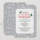 Uitnodiging van de Koekjespartij van de Vakantie v (Voorkant / Achterkant)