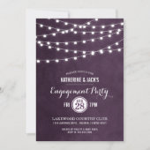 Uitnodiging van de Koord van het Koord van de Part (Voorkant)