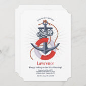 uitnodiging van de matroos (Voorkant / Achterkant)