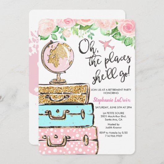 Uitnodiging van de met pensioen gemoeide partij (Voorkant / Achterkant)