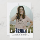 Uitnodiging van de moderne Arch Fotogradatiepartij (Voorkant)