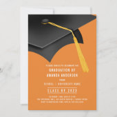 Uitnodiging van de Oranje GraduPartij van het Pet  (Voorkant)