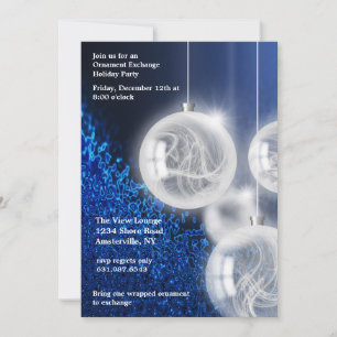 Uitnodiging van de Ornament Exchange Holiday Party