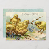 Uitnodiging van de  Paaspartij (Voorkant / Achterkant)