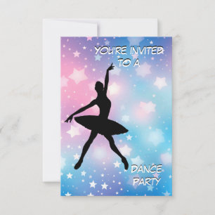 Uitnodiging van de partij Dance