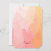 Uitnodiging van de partij Iftar (Achterkant)