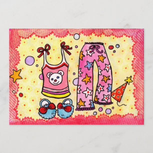 Uitnodiging van de partij Pajama