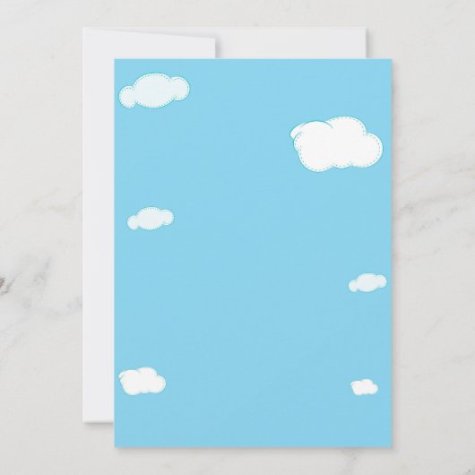 Uitnodiging van de partij Pilot om te jarig zijn v (Achterkant)