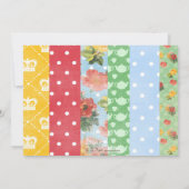 Uitnodiging van de partij Royal Tea (Achterkant)