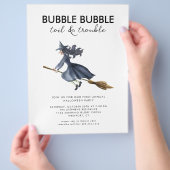 Uitnodiging van de Partij van de Begroting Hallowe Flyer (Hand)