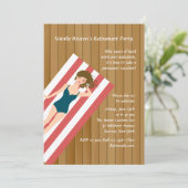 Uitnodiging van de Partij van de Decreet van de zo (Staand voorkant)