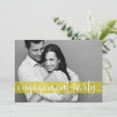Uitnodiging van de Partij van de FotoEngagement va (Staand voorkant)