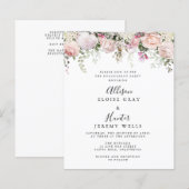 Uitnodiging van de partij van de gevestigde partij (Voorkant / Achterkant)