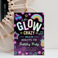 Uitnodiging van de Partij van de Glow | Uitnodigin