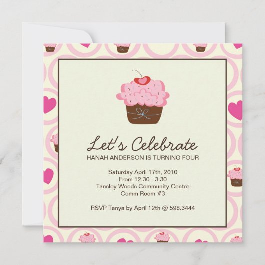 Uitnodiging van de Partij van de Hemel (Voorkant)