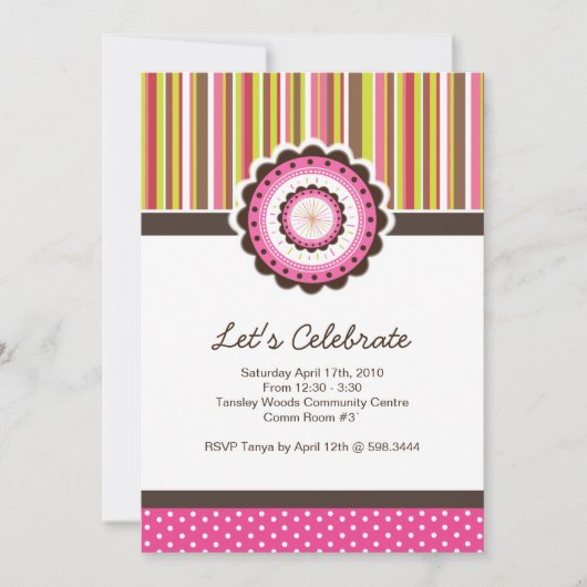 Uitnodiging van de Partij van de Hemel (Voorkant)