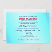 Uitnodiging van de Partij van de pensionering, de  (Achterkant)