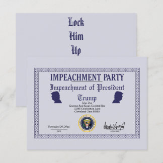 Uitnodiging van de Partij van de president Trump