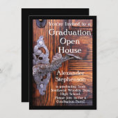 Uitnodiging van de Partij van de Rustige Deuraflei (Voorkant / Achterkant)