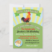 Uitnodiging van de Partij van de Verkomst van de R (Voorkant)