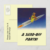 Uitnodiging van de Partij van de Verzending van de (Voorkant / Achterkant)