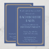 Uitnodiging van de Partij van de Vrijgezellin van (Voorkant / Achterkant)