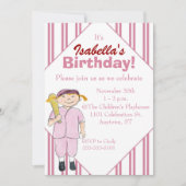 Uitnodiging van de partij van de wedstrijd van de  (Voorkant)