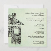 Uitnodiging van de Partij van het Inwijdingsfeest (Achterkant)