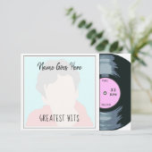  uitnodiging van de Partij van het Sleeve van het  (Staand voorkant)