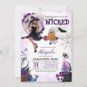 Uitnodiging van de partij van Wschad Witch Hallowe (Voorkant)