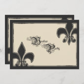 Uitnodiging van de partij Voodoo (Voorkant / Achterkant)