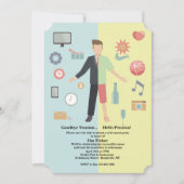 Uitnodiging van de partij voor de aflossing van de (Voorkant)