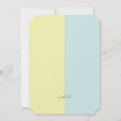 Uitnodiging van de partij voor de aflossing van de (Achterkant)