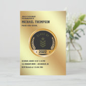 Uitnodiging van de partij voor de legergeleiding (Staand voorkant)