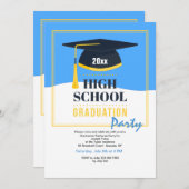 Uitnodiging van de Partij voor de middelbare schoo (Voorkant / Achterkant)