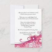 Uitnodiging van de Partij voor de Pensionering van (Achterkant)