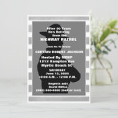 Uitnodiging van de Partij voor de Pensionering van (Staand voorkant)