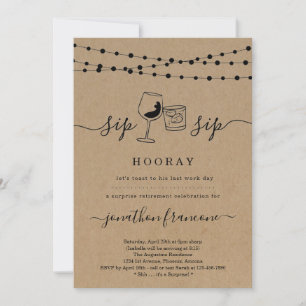 Uitnodiging van de Partij voor de Pensionering van