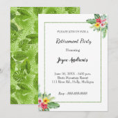 Uitnodiging van de Partij voor de Tropische Floren (Voorkant / Achterkant)