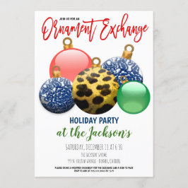 Uitnodiging van de partij voor de uitwisseling van