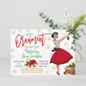 Uitnodiging van de partij voor de uitwisseling van (Staand voorkant)