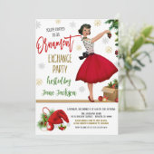 Uitnodiging van de partij voor de uitwisseling van (Staand voorkant)