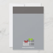 Uitnodiging van de  Partij voor de Vrijdag van de  (Achterkant)