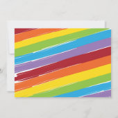 Uitnodiging van de partij voor het schilderen van  (Achterkant)