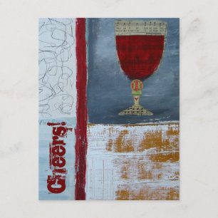 Uitnodiging van de partij voor het testen van wijn