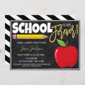 Uitnodiging van de Partij voor pensionering van le (Voorkant / Achterkant)