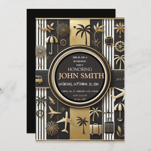 UITNODIGING VAN DE PENSIOENGERECHTIGDE (Voorkant / Achterkant)