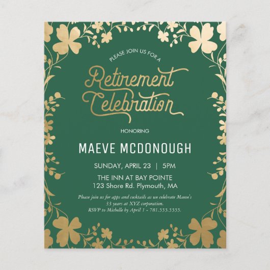 Uitnodiging van de Pensioenpartij,  uitnoeping Flyer (Voorkant)